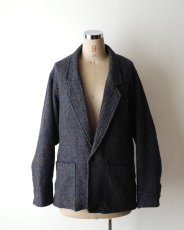 画像11: 〜80's Olivier Strelli WOOL TWEED DOLMAN SLEEVE TAILORED JACKET (11)