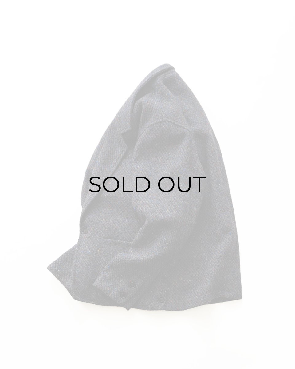 画像3: 〜80's Olivier Strelli WOOL TWEED DOLMAN SLEEVE TAILORED JACKET (3)