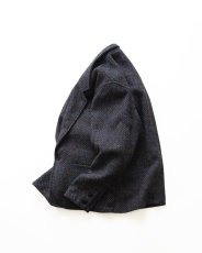 画像3: 〜80's Olivier Strelli WOOL TWEED DOLMAN SLEEVE TAILORED JACKET (3)