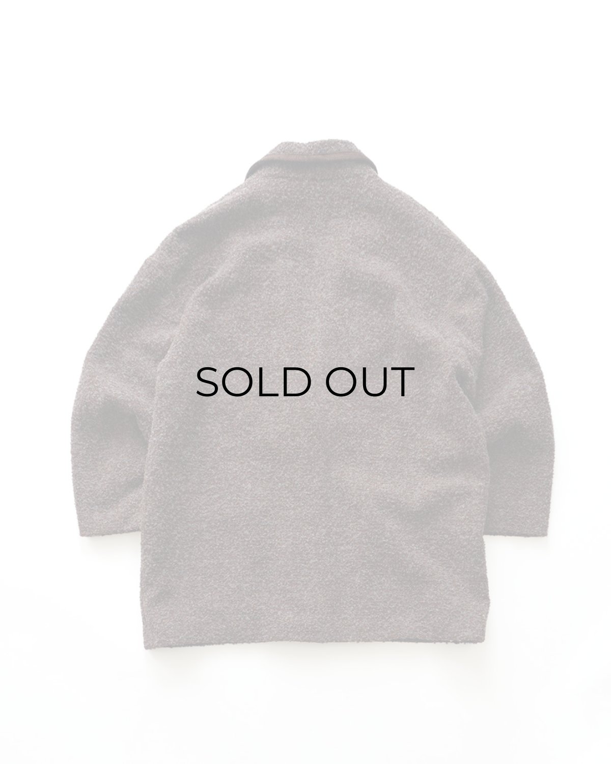 画像3: OLD UNKNOWN BRAND WOOL BOUCLE SHAWL COLLAR JACKET (3)