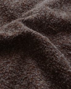 画像8: OLD UNKNOWN BRAND WOOL BOUCLE SHAWL COLLAR JACKET (8)