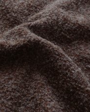 画像8: OLD UNKNOWN BRAND WOOL BOUCLE SHAWL COLLAR JACKET (8)