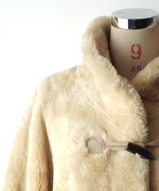 画像13: CLASSICS MODACRYLIC BOA DUFFLE COAT (13)