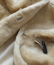 画像11: CLASSICS MODACRYLIC BOA DUFFLE COAT (11)