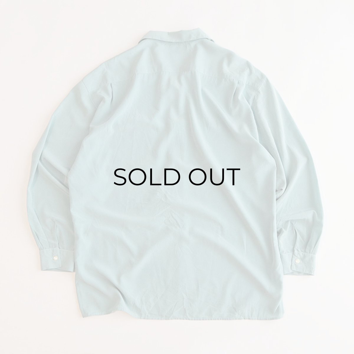 画像2: GERARD DAREL SILK OPEN COLLAR SHIRT (2)