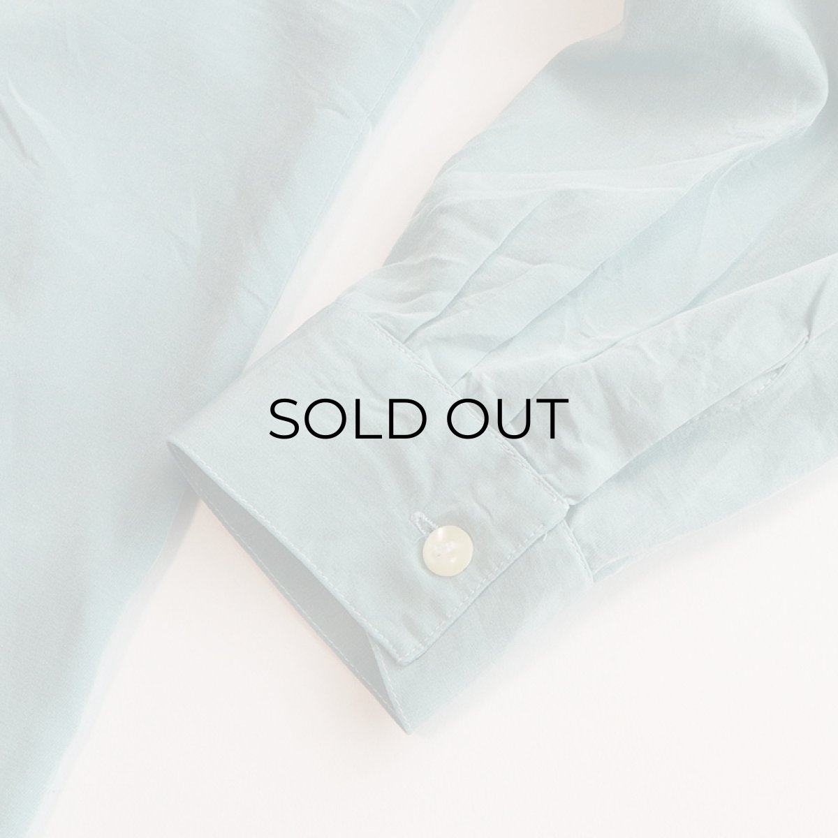 画像7: GERARD DAREL SILK OPEN COLLAR SHIRT (7)