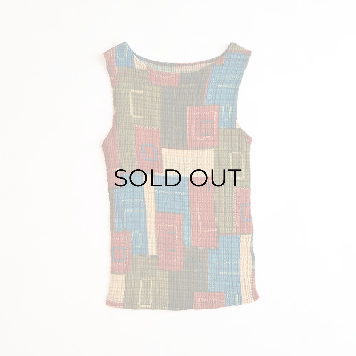 画像2: WRINKLE WASHER TANK TOP (2)