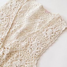 画像3: COTTON CROCHET VEST (3)