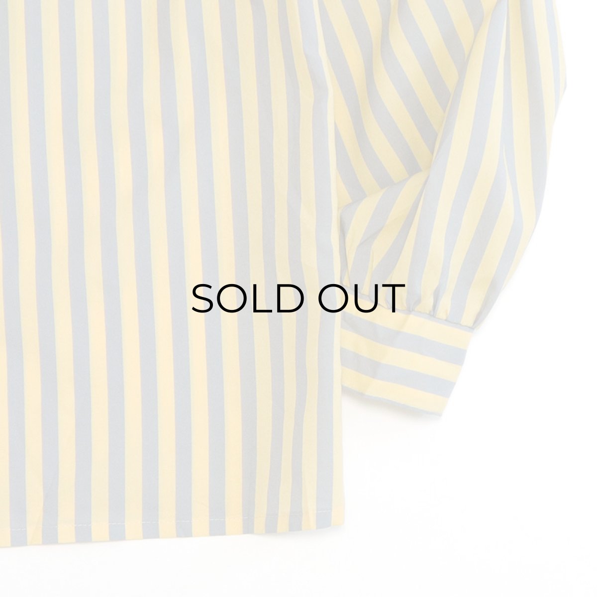 画像4: OLD UNKNOWN BRAND EURO STRIPE PULLOVER BLOUSE (4)