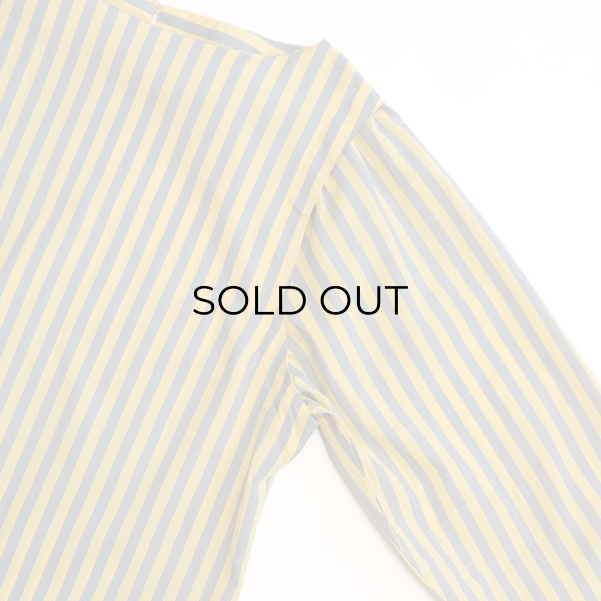 画像3: OLD UNKNOWN BRAND EURO STRIPE PULLOVER BLOUSE (3)