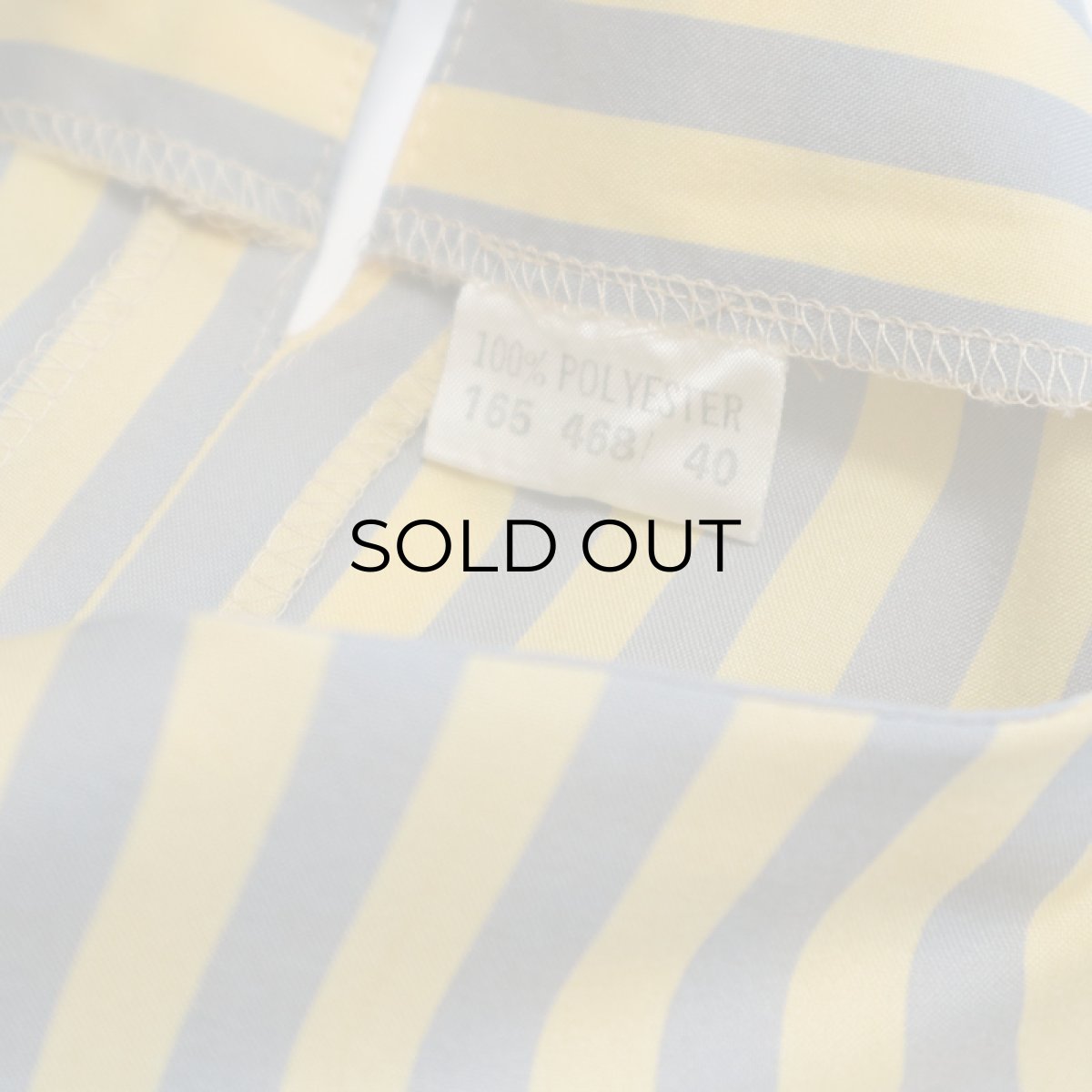 画像7: OLD UNKNOWN BRAND EURO STRIPE PULLOVER BLOUSE (7)