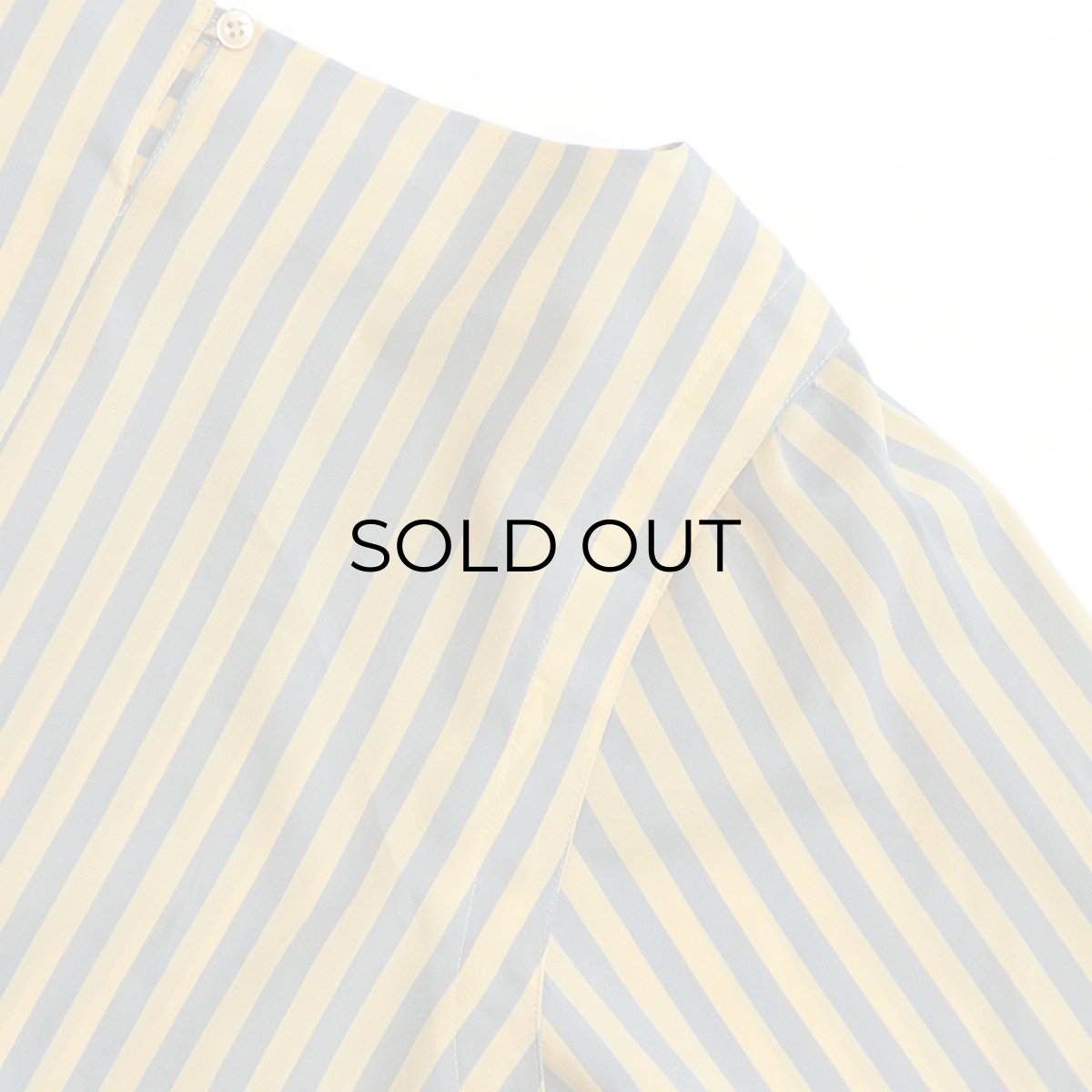 画像5: OLD UNKNOWN BRAND EURO STRIPE PULLOVER BLOUSE (5)