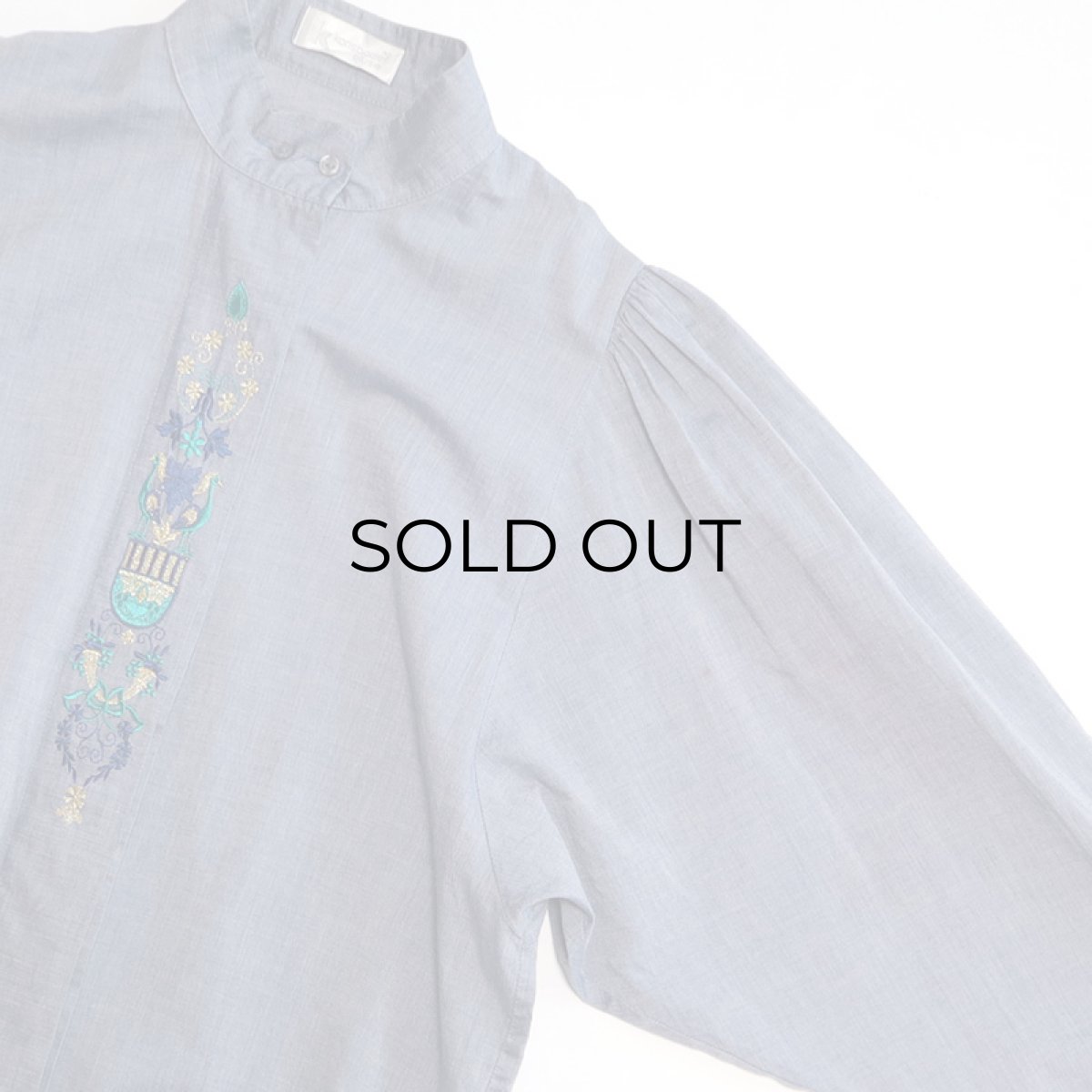 画像3: karisbader bluse EMBROIDERED FRONT DOLMAN SLEEVE BLOUSE (3)