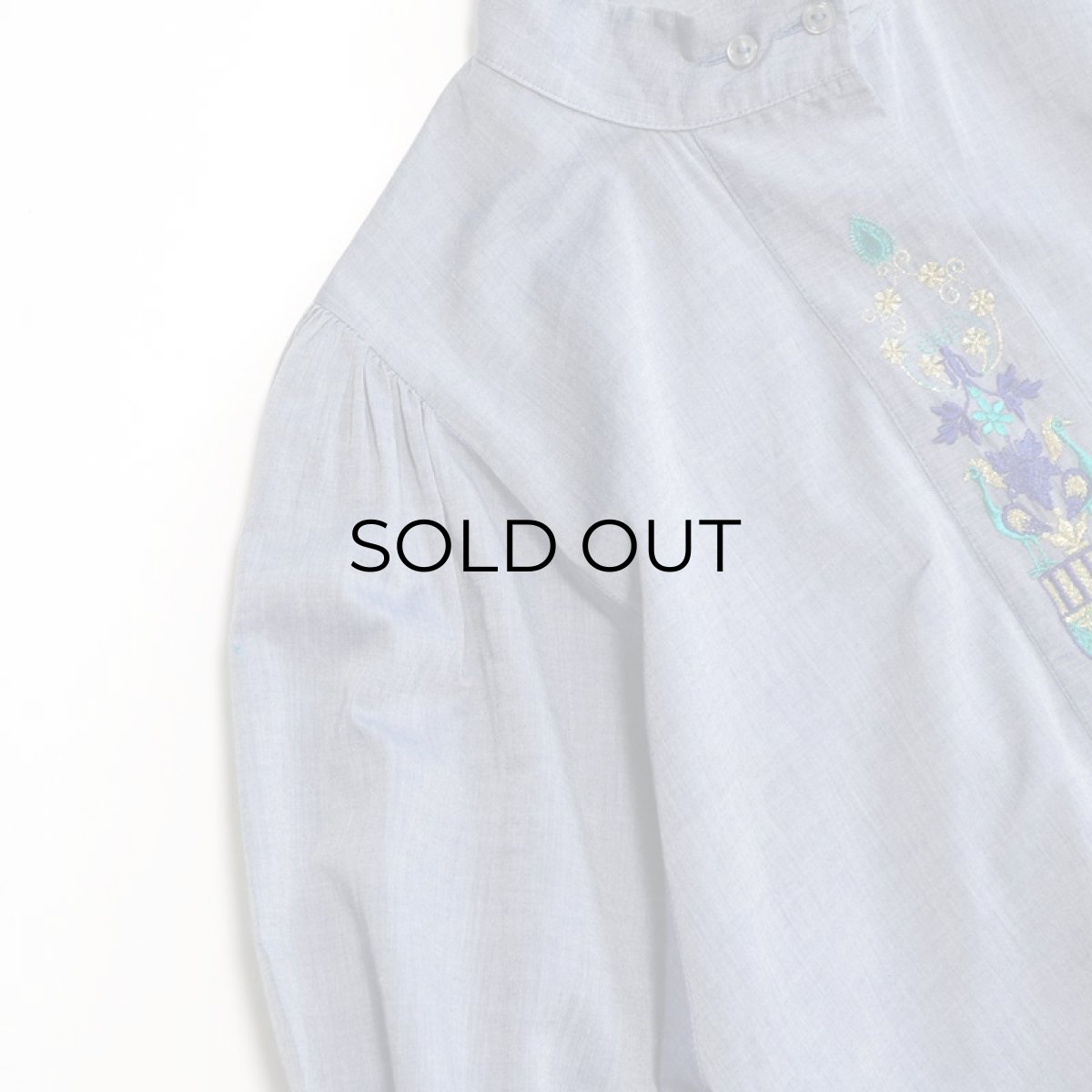 画像5: karisbader bluse EMBROIDERED FRONT DOLMAN SLEEVE BLOUSE (5)