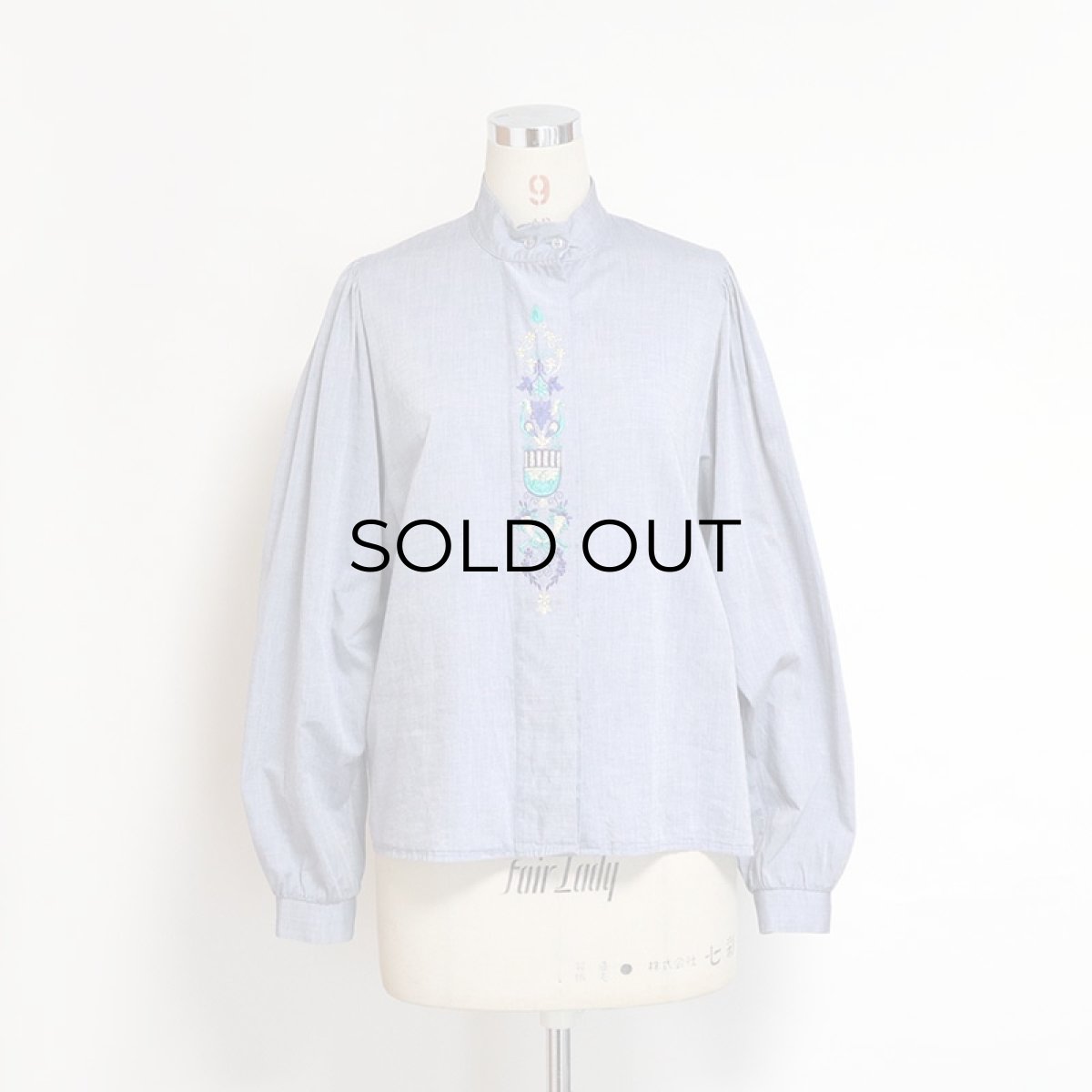 画像7: karisbader bluse EMBROIDERED FRONT DOLMAN SLEEVE BLOUSE (7)