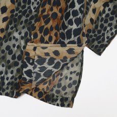 画像4: Felisia CUPRO LEOPARD PRINT V NECK BLOUSE (4)