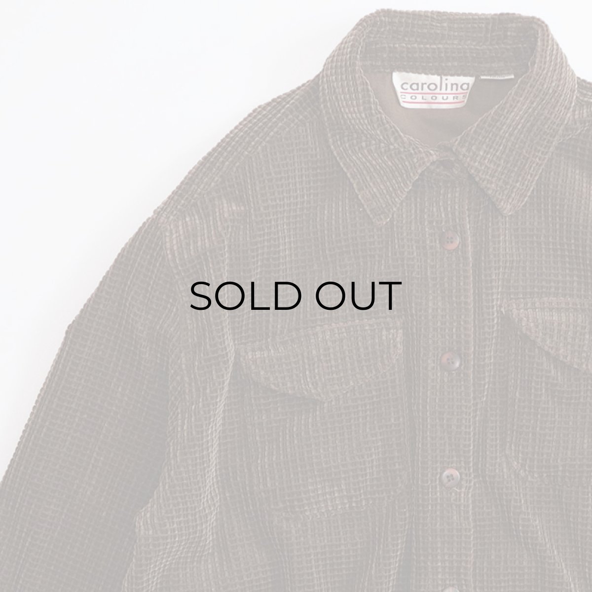 画像3: carolina COLOURS WAFFLE CORDUROY SHIRT (3)