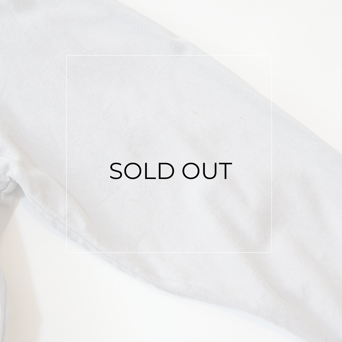 画像7: OLD COTTON TWILL EURO GRANDFATHER SHIRT (7)