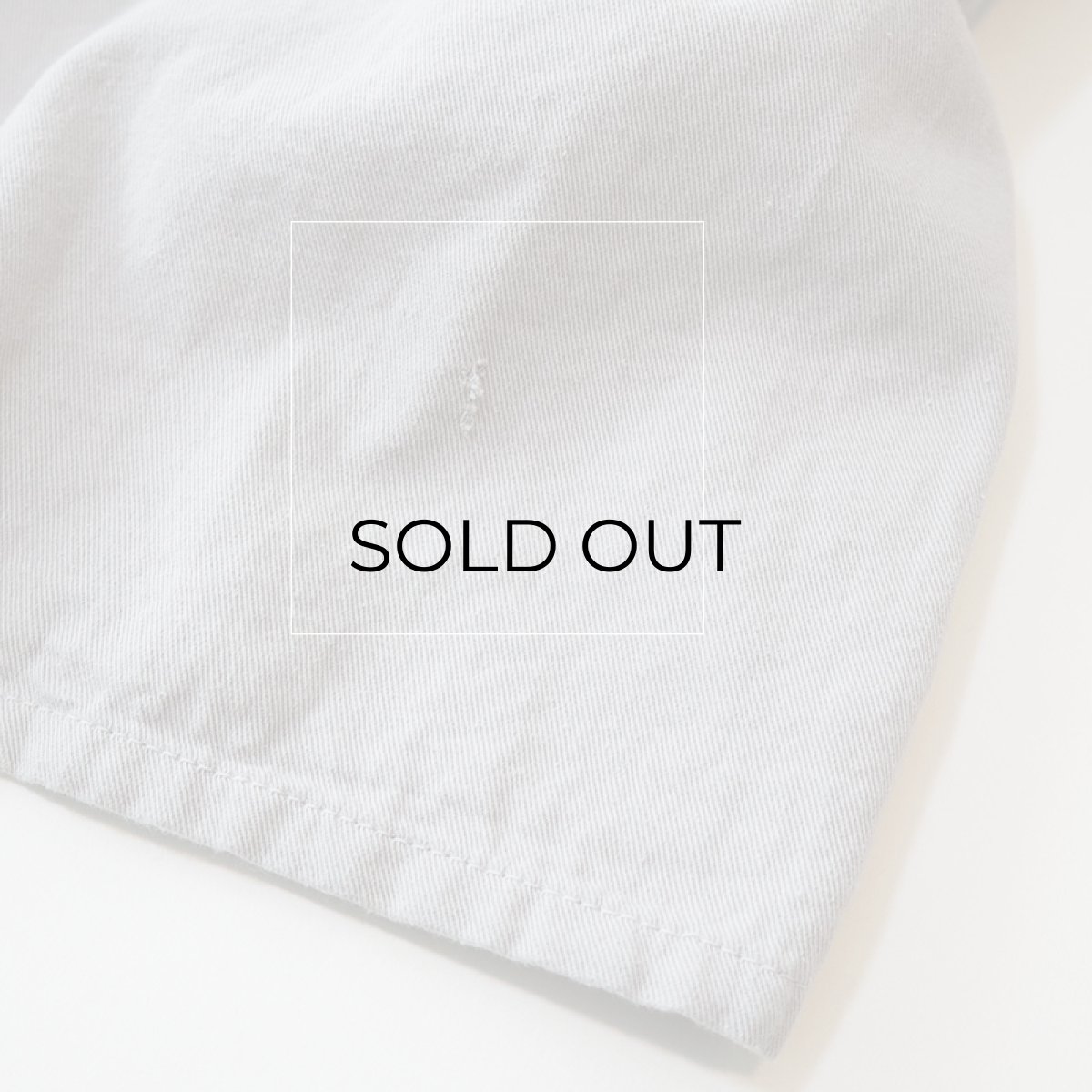 画像8: OLD COTTON TWILL EURO GRANDFATHER SHIRT (8)