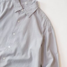 画像3: OLD COTTON TWILL EURO GRANDFATHER SHIRT (3)