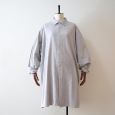 画像9: OLD COTTON TWILL EURO GRANDFATHER SHIRT (9)