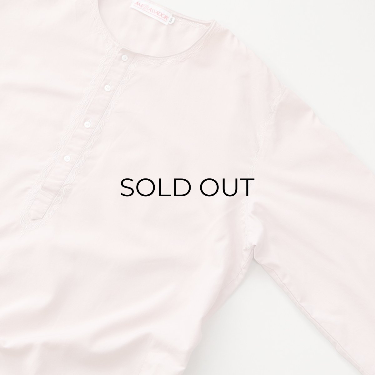 画像9: OLD AMBASSADOR CAFTAN SHIRT (9)