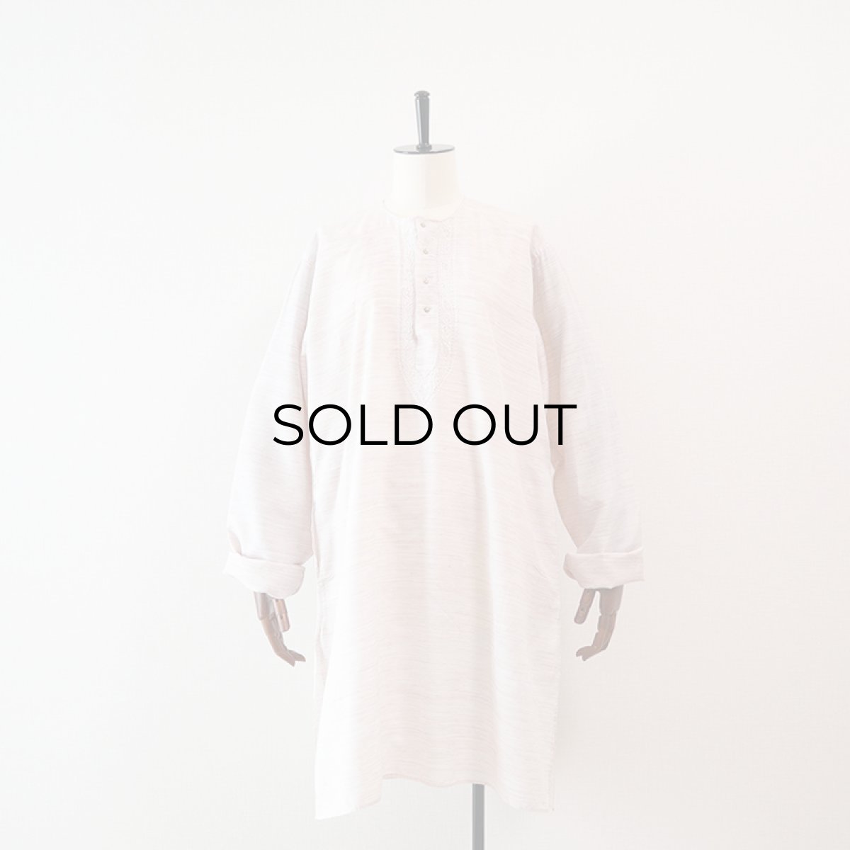 画像9: OLD UNKNOWN BRAND CAFTAN SHIRT (9)