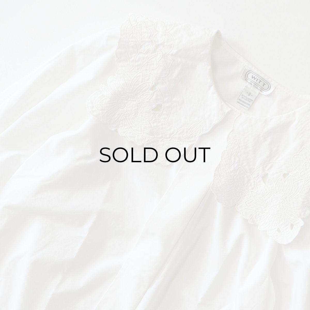 画像3: WITT CUTWORK COLLAR BLOUSE (3)