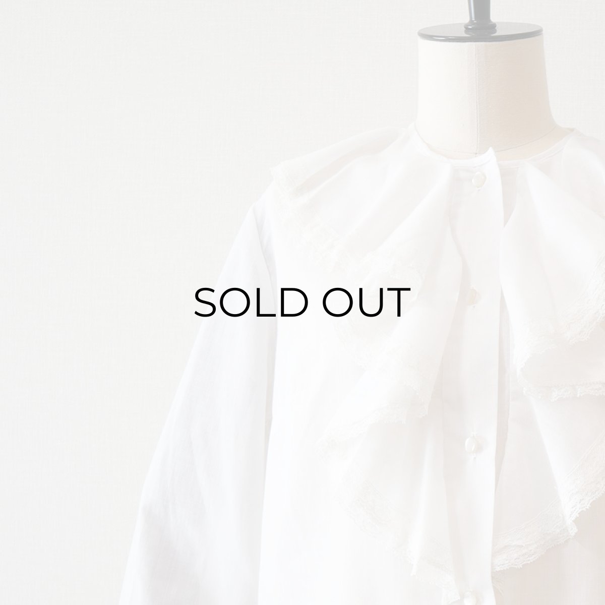 画像10: OLD Patty's OF TEXAS FRILL COLLAR BLOUSE (10)