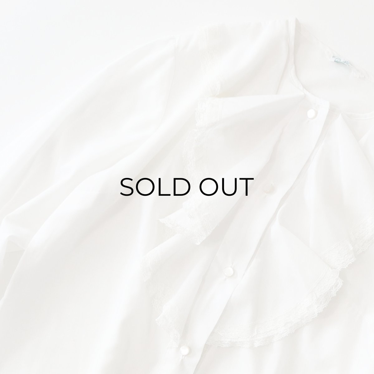 画像3: OLD Patty's OF TEXAS FRILL COLLAR BLOUSE (3)