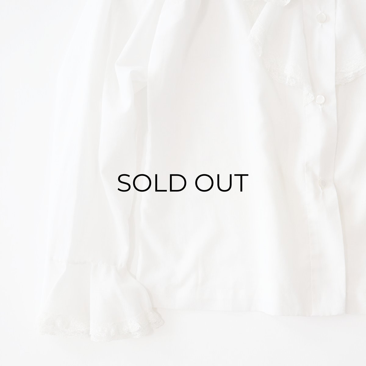 画像4: OLD Patty's OF TEXAS FRILL COLLAR BLOUSE (4)