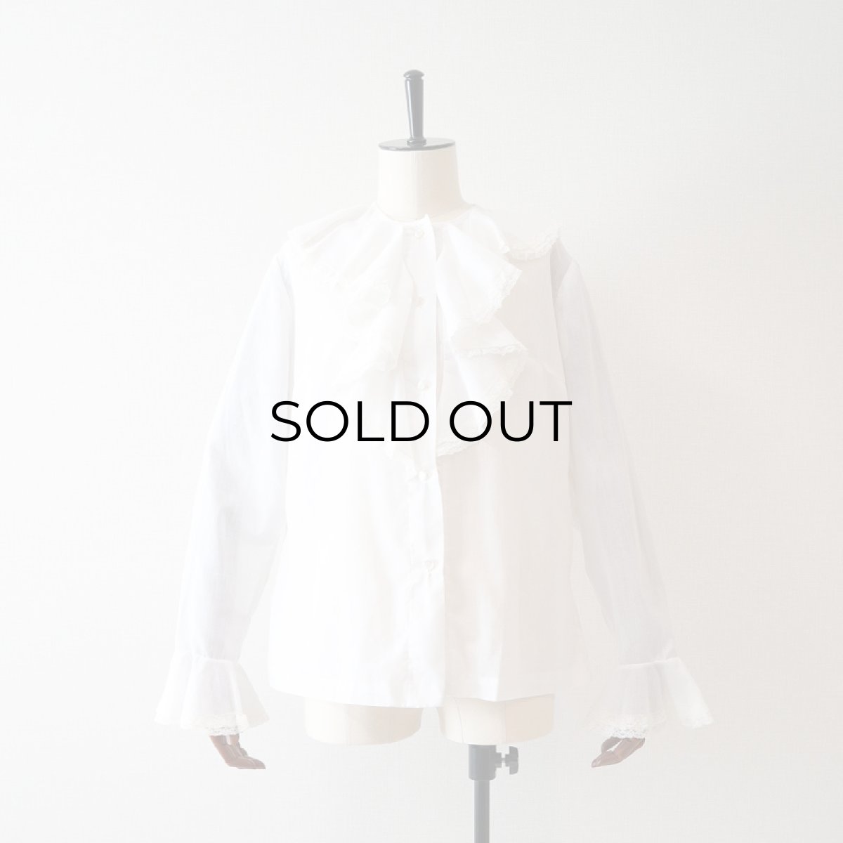 画像9: OLD Patty's OF TEXAS FRILL COLLAR BLOUSE (9)