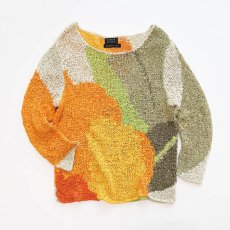 画像1: SIGRID OLSEN SILK KNIT DESIGN TOPS (1)