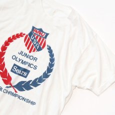画像3: 70's UNKNOWN BRAND PRINT S/S TEE "JUNIOR OLYMPICS" "Sears" (3)