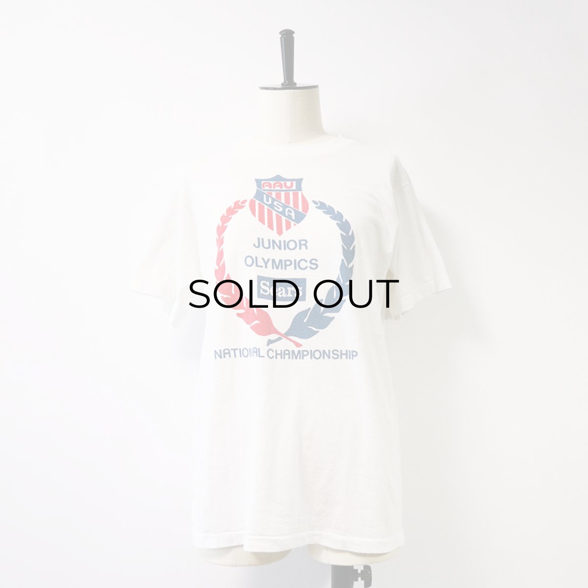 画像6: 70's UNKNOWN BRAND PRINT S/S TEE "JUNIOR OLYMPICS" "Sears" (6)