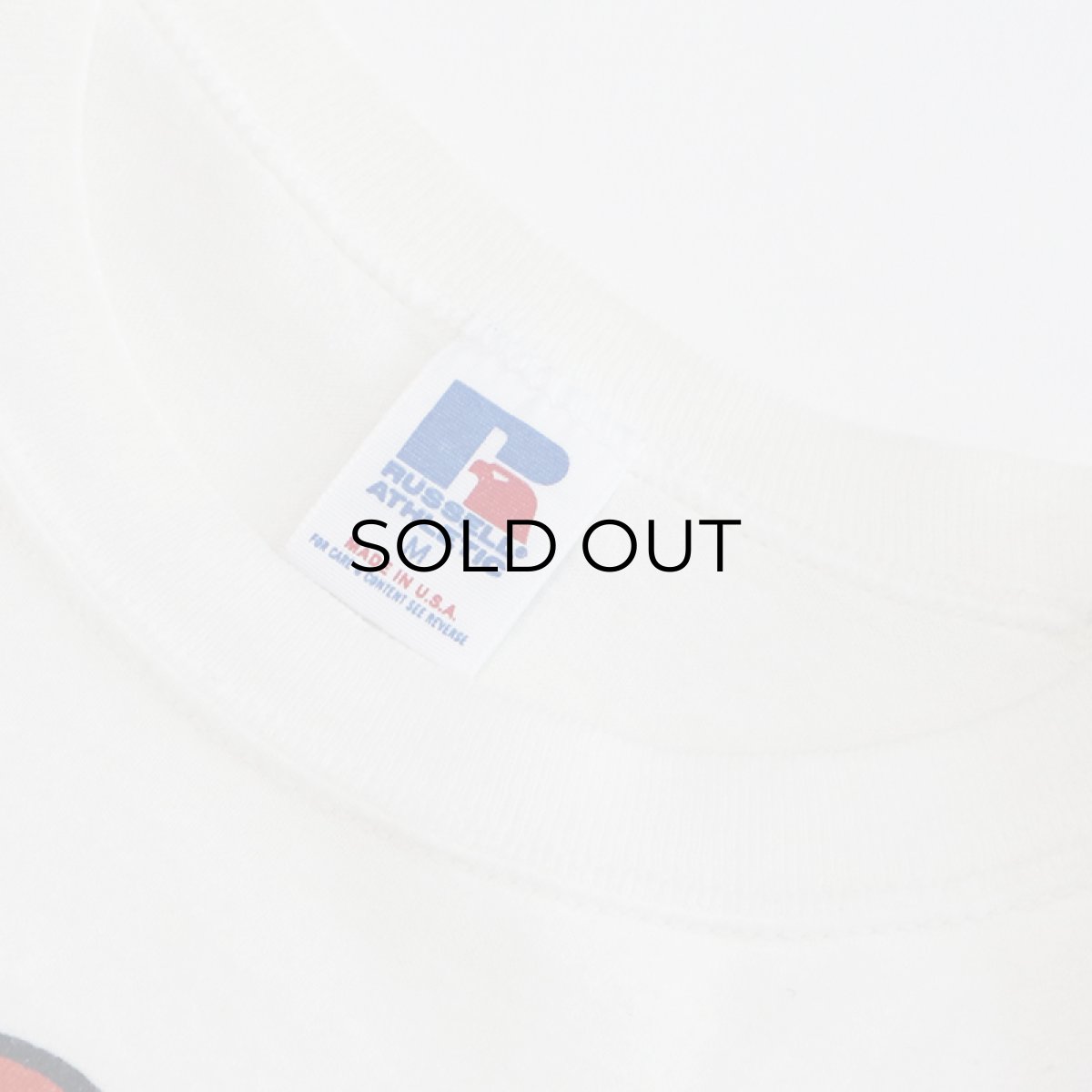 画像4: 〜90's RUSSELL COTTON PRINT S/S TEE "AUBURN TIGERS" (4)