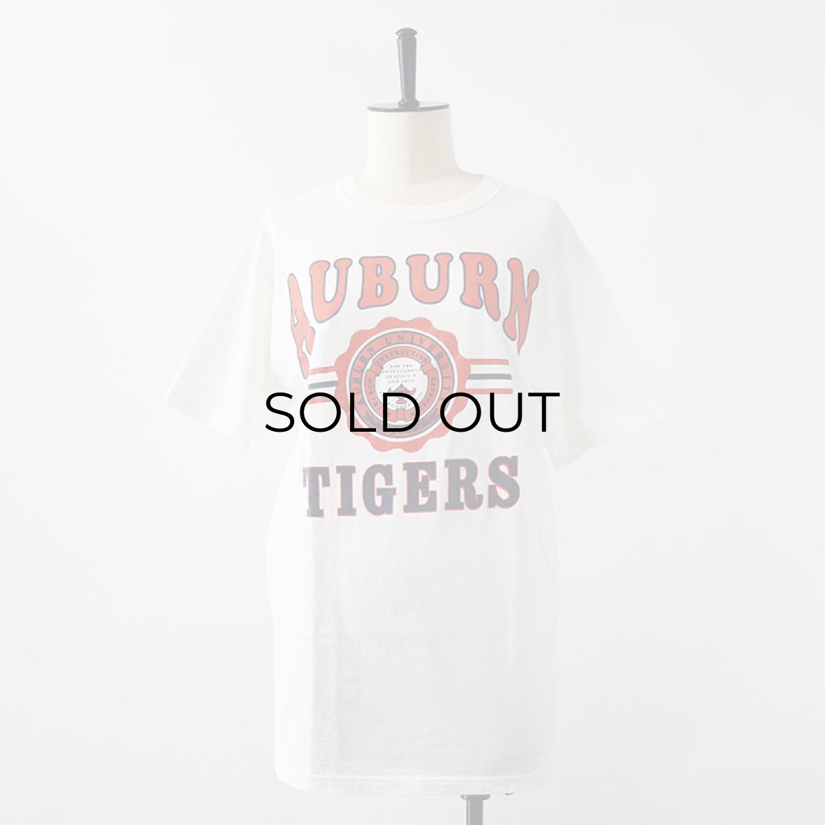 画像8: 〜90's RUSSELL COTTON PRINT S/S TEE "AUBURN TIGERS" (8)