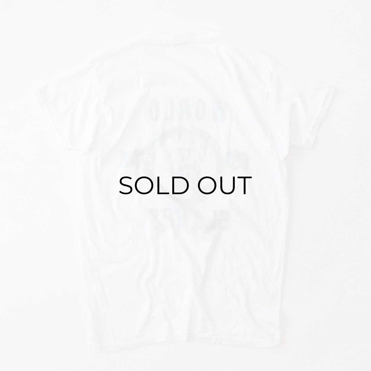 画像2: 80's UNKNOWN BRAND PRINT S/S TEE "1981 WORLD CHAMPS BOSTON CELTICS" (2)