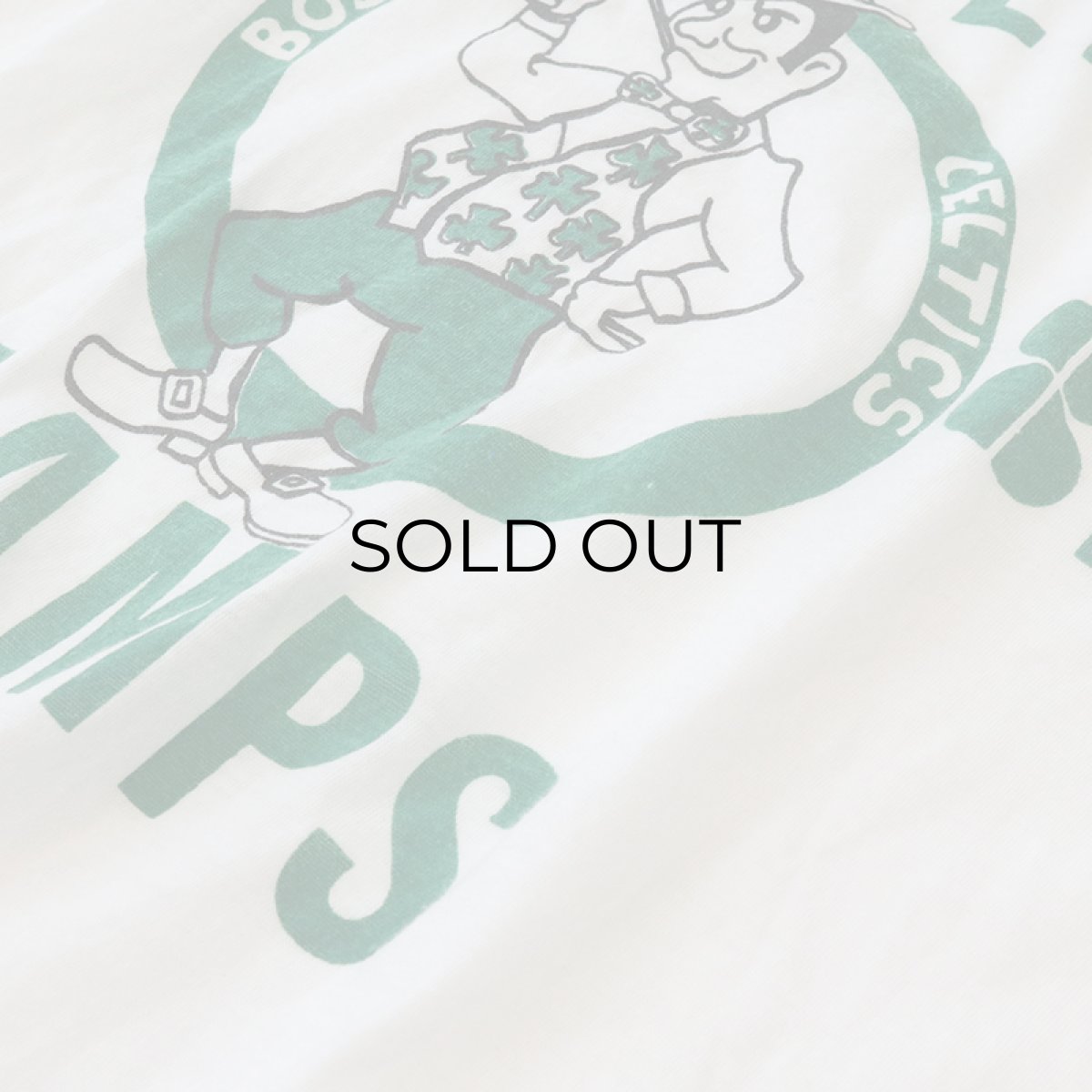 画像4: 80's UNKNOWN BRAND PRINT S/S TEE "1981 WORLD CHAMPS BOSTON CELTICS" (4)