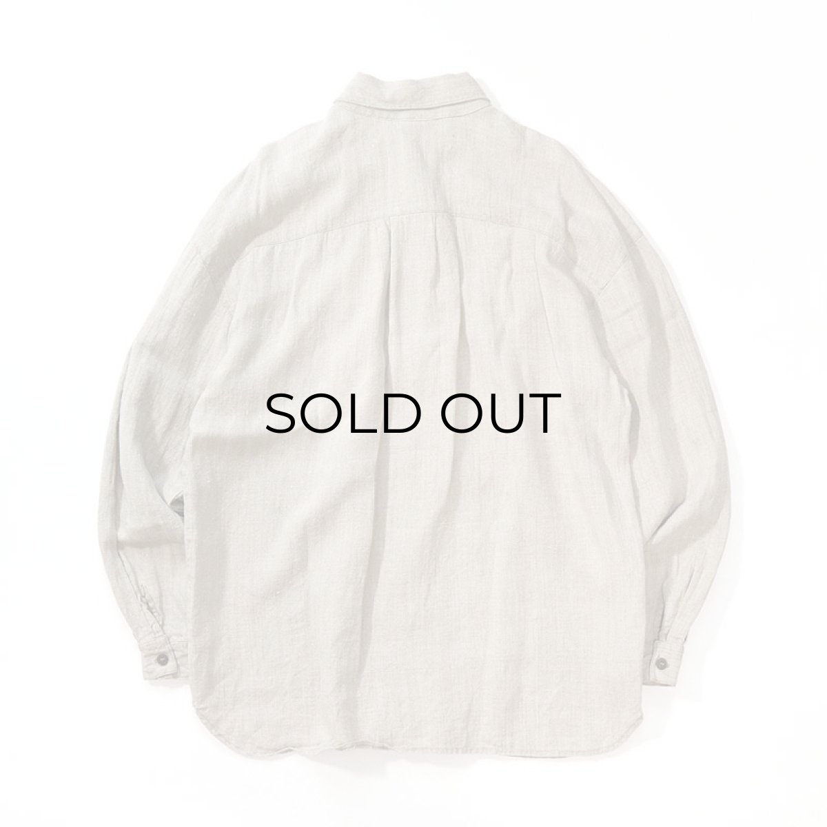 画像3: No1 COLLECTION LINEN OVER SIZE SHIRT (3)