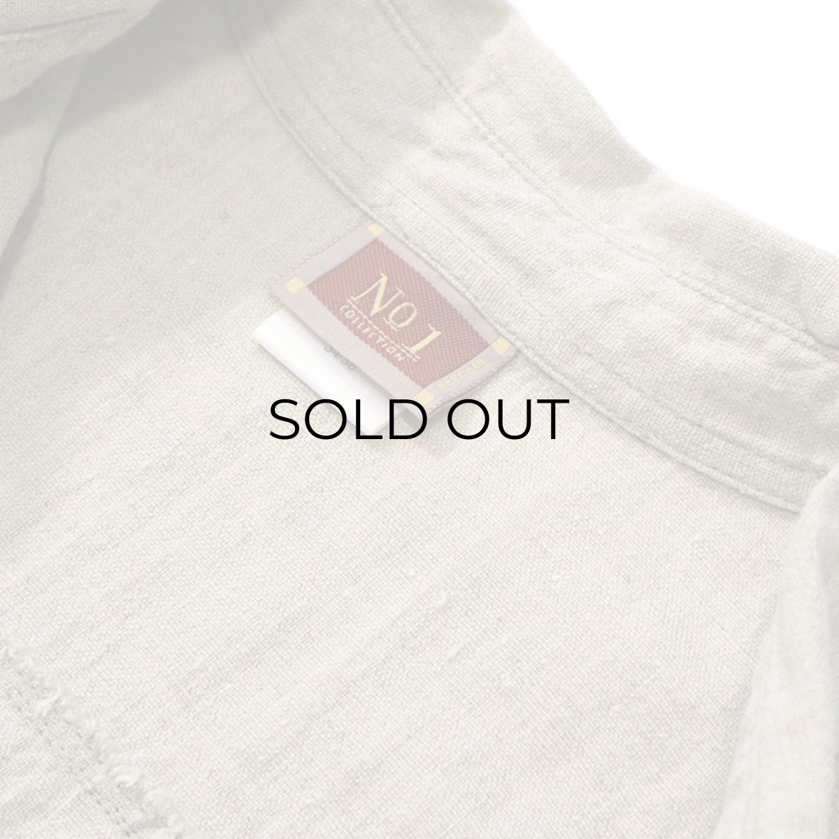 画像7: No1 COLLECTION LINEN OVER SIZE SHIRT (7)