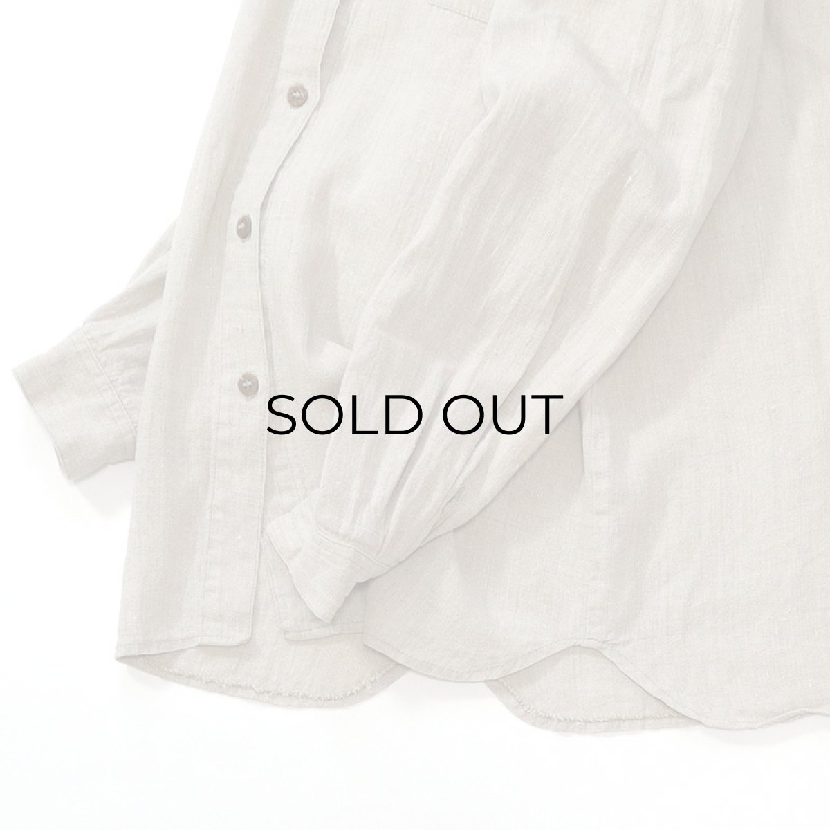 画像5: No1 COLLECTION LINEN OVER SIZE SHIRT (5)