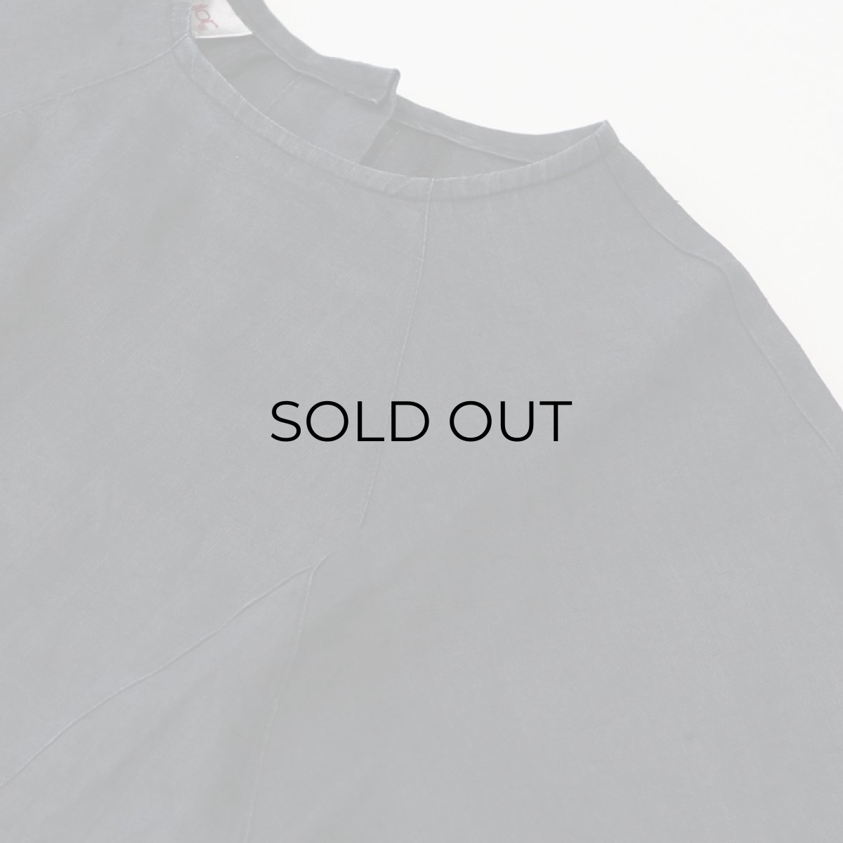 画像5: SALAH TAYLOR RAMIE DOLMAN SLEEVE BACK BUTTON BLOUSE (5)