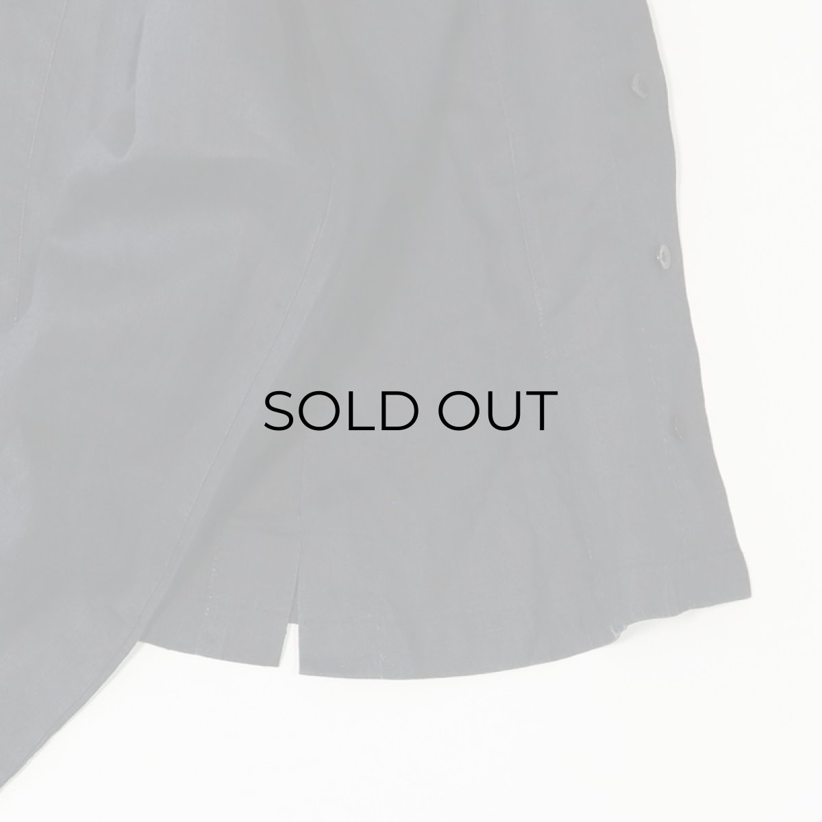 画像7: SALAH TAYLOR RAMIE DOLMAN SLEEVE BACK BUTTON BLOUSE (7)