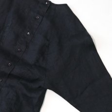 画像8: SALAH TAYLOR RAMIE DOLMAN SLEEVE BACK BUTTON BLOUSE (8)