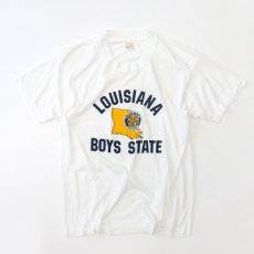 画像1: 80's SCREEN STARS PRINT S/S TEE "LOUISIANA BOYS STATE" (1)