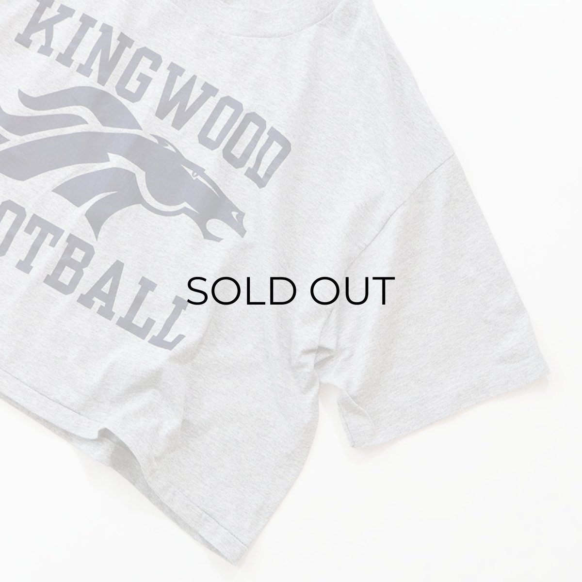 画像4: 〜90's DUKE PRINT S/S CROPPED TEE "KING WOOD" (4)