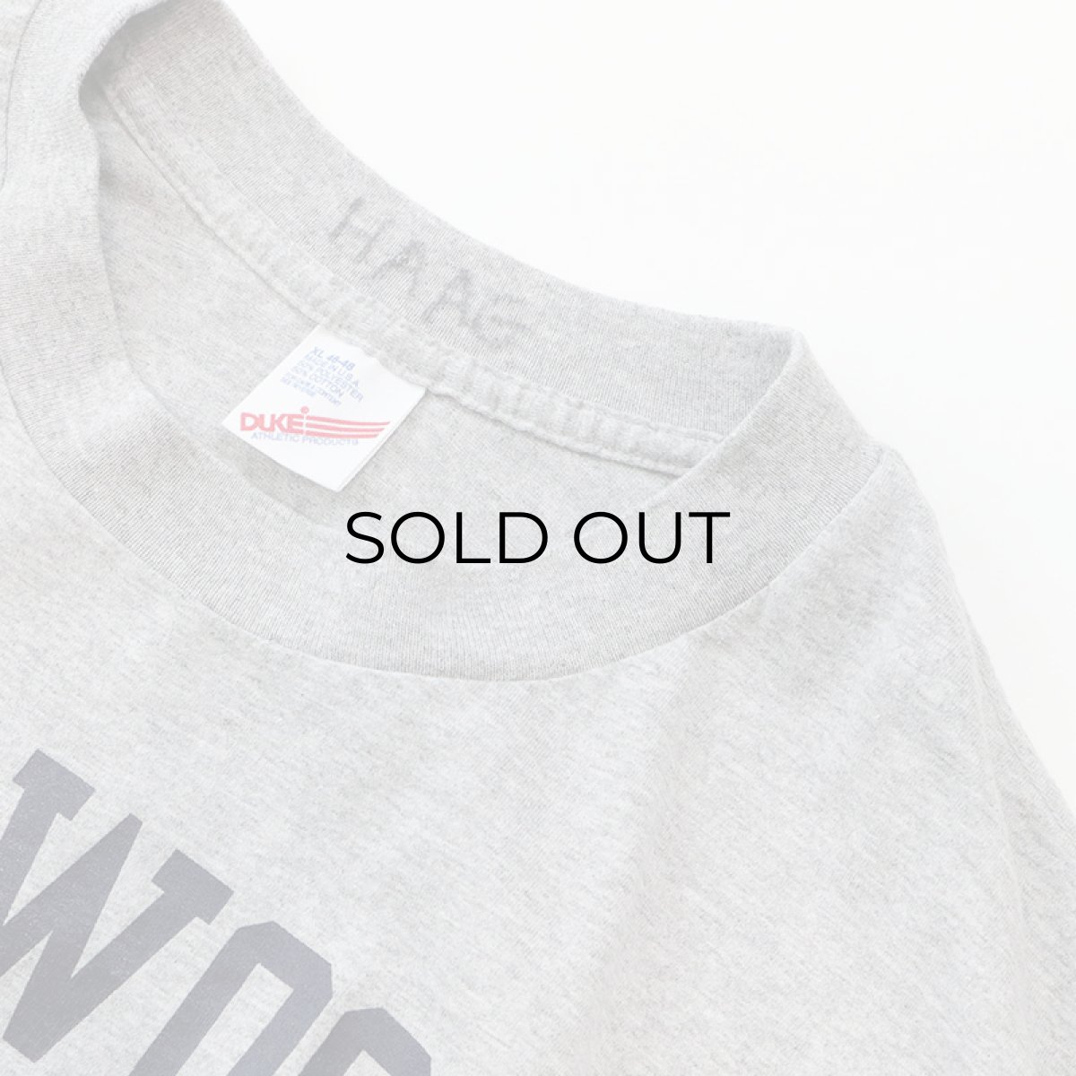 画像5: 〜90's DUKE PRINT S/S CROPPED TEE "KING WOOD" (5)