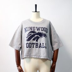 画像7: 〜90's DUKE PRINT S/S CROPPED TEE "KING WOOD" (7)