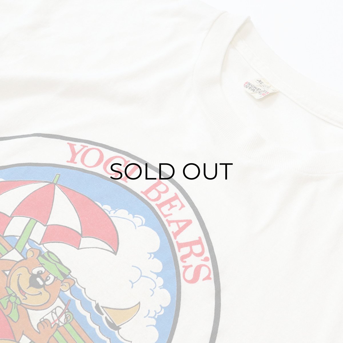 画像5: 80's SCREEN STARS PRINT S/S TEE "YOGI BEAR'S JELLYSTONE BEACH CLUB" (5)